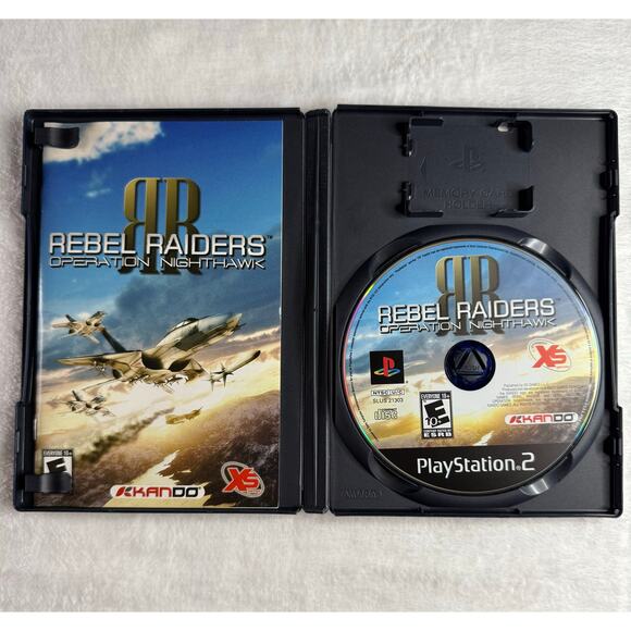 Rebel Raiders Operation Nighthawk PS2, 2006 Complete CIB Tested  - PlayStation 2 - Picture 3 of 5